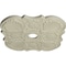 Ekena Millwork Flower Ceiling Medallion (Fits Canopies up to 6 1/4"), 29"OD x 3 5/8"ID x 1 3/8"P, Clear Yellow CM29FWCYF - alternate 4